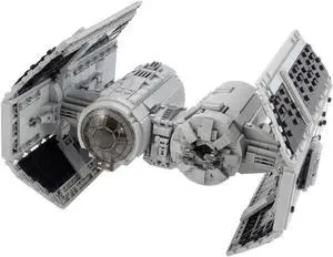 ZITIANYOUBUILD "Ball-shaped Cockpit Flanked by Vertical Wings" Ship 1644 Pieces MOC