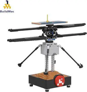 ZITIANYOUBUILD Mars Helicopter Ingenuity for Collection 735 Pieces Building Toys Set MOC