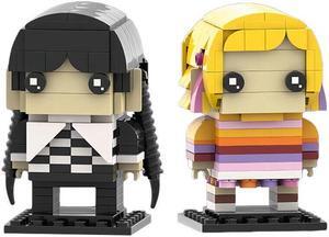 ZITIANYOUBUILD Wednesday and Enid 2-in-1 Model 324 Pieces from TV Series MOC