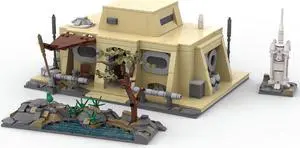 ZITIANYOUBUILD The Protagonist's Cabin Hut with Interior Building Toys 1317 Pieces MOC