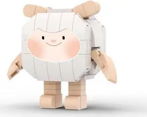 ZITIANYOUBUILD Sheep with Round Face from Video Game Gift for Kids 105 Pieces MOC