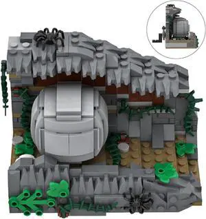 ZITIANYOUBUILD Rolling Stone Chase Iconic Opening Scene Toys Set 297 Pieces MOC