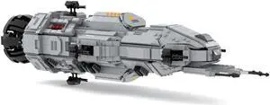 ZITIANYOUBUILD Mid Scale Rocinante Frigate Model with Display Stand 1930 Pieces MOC