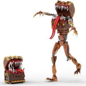 ZITIANYOUBUILD Mimic Chest  Monster Model 540 Pieces from Game Building Toys Set MOC