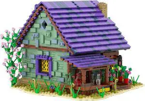 ZITIANYOUBUILD Summer House Modular Architecture Toys Sets & Pack 2371 Building Set MOC