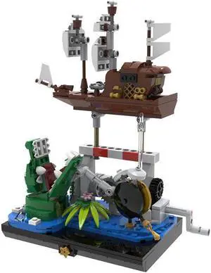ZITIANYOUBUILD Automaton Building Toys Set 453 Pieces from Fictional Character MOC