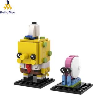 ZITIANYOUBUILD Cartoon Character and Snail Model 154 Pieces from Anime Building Toys MOC