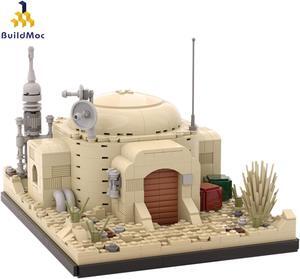 ZITIANYOUBUILD Owen Lars' Home Hut on Tatooine 695 Pieces from Film Building Toys MOC