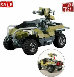 ZITIANYOUBUILD UNSC M12 Force Application Vehicle (M12-FAV) 343 Pieces Building Toys MOC