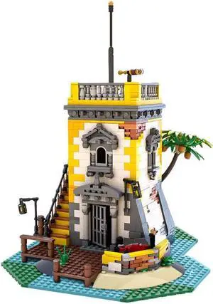 ZITIANYOUBUILD Sabre Island Anno Domini Extension for Pirates of Barracuda Bay 21322 MOC