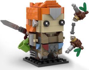 ZITIANYOUBUILD Female Hunter ALOY from Role-Playing Game 246 Pieces Building Kit MOC