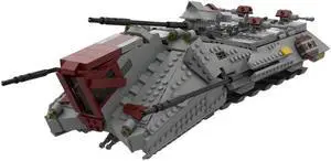 ZITIANYOUBUILD The Unstable Terrain Artillery Transport (UT-AT) Model 980 Pieces MOC