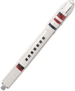 ZITIANYOUBUILD II-Tpye Cargo Launch Vehicle 1:110 Scale 366 Pieces Building Toys MOC