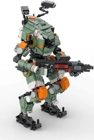 ZITIANYOUBUILD BT-7274 Vanguard class Titan Mech 1057 Pieces with Paper Manual MOC