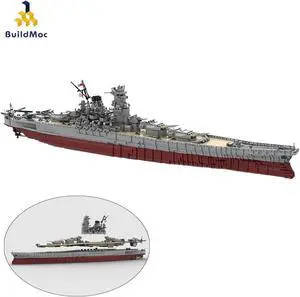 ZITIANYOUBUILD IJN Battleship Yamato 1:200 Scale 8717 Pieces Building Toys Set MOC