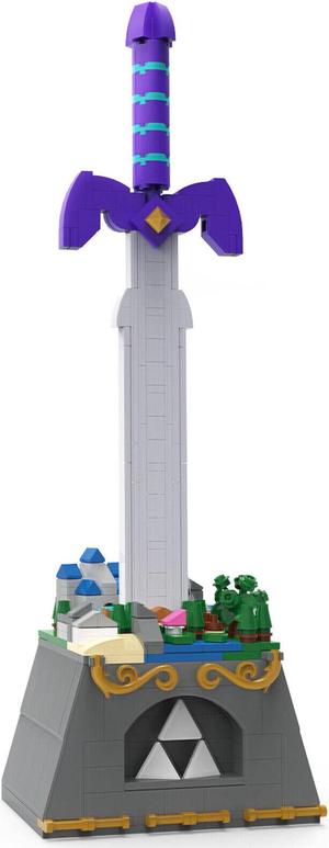 ZITIANYOUBUILD The Master Sword Hyrule Castle Toys Set 388 for Collection MOC
