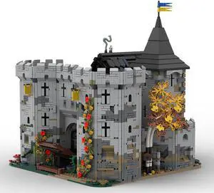 ZITIANYOUBUILD Enclosed Fortress & Medieval Castle 5812 Pieces Building Toys Kit MOC