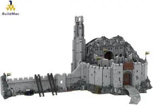 ZITIANYOUBUILD Helm's Deep, UCS Scale Fortress 6184 Pieces Building Toys Set MOC