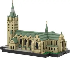 ZITIANYOUBUILD Paderborn Cathedral Model 3164 Pieces Modular Building Building Toys MOC