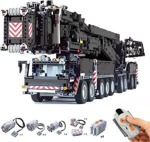 ZITIANYOUBUILD RC Liebherr LTM 11200 Crane with Power Functions 8128 Pieces MOC