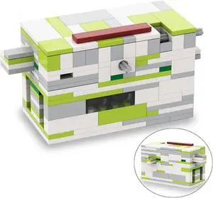 ZITIANYOUBUILD Locker Puzzle Box Decryption Box Toys Set 241 for Collection MOC