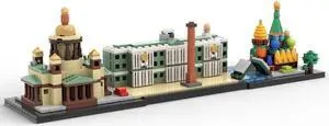 ZITIANYOUBUILD MOC-42108 Skyline Saint Petersburg Model 500 Pieces Building Toys Building Toys MOC