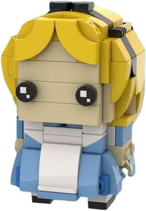 ZITIANYOUBUILD MOC-31453 Girl Alice Character from Film 192 Pieces Building Toys Set MOC