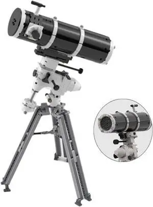 ZITIANYOUBUILD MOC-52128 Newtonian Equatorial Mount Telescope with Stand 712 Pieces MOC