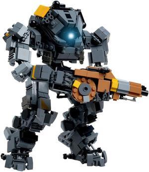 ZITIANYOUBUILD Ion-class Robot with Splitter Rifle 888 Pieces from Shooting Game MOC