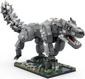 ZITIANYOUBUILD MOC-98876 Huge Wolf Creature Monster Form Model 1446 Pieces Building Toys Set MOC