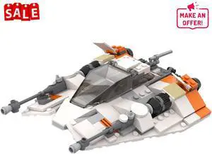 ZITIANYOUBUILD Star Wars MOC-61894 T-47 Snowspeeder Model 271 Pieces for Adults 100% Compatible with LEGO Brand New and High Quality