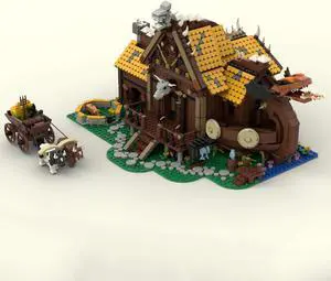 ZITIANYOUBUILD MOC-122688 Half-House and Half-Boat Model 2795 Pieces Building Toys Building Set MOC