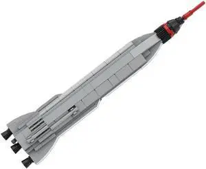 ZITIANYOUBUILD MOC-36530 Mercury Atlas 1:110 Scale Model 136 Pieces Building Blocks Toys Set MOC
