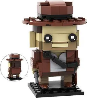 ZITIANYOUBUILD MOC-44641 A Fictional Professor of Archaeology 161 Pieces Building Toys Set MOC