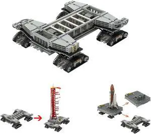 ZITIANYOUBUILD Space Shuttle Transporter Crawler Model 2365 Pieces 100% Compatible with LEGO Brand New and High Quality