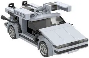 ZITIANYOUBUILD Car in minifig scale from Movie 211 Pieces Building Toys Set MOC