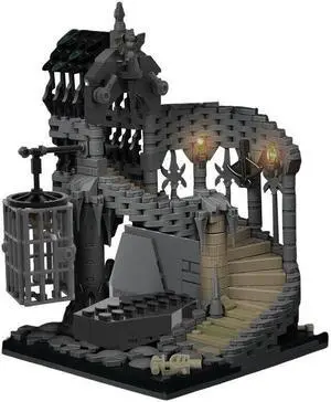 ZITIANYOUBUILD MOC-128524 Vampire's Secret Room 656 Pieces 100% Compatible Building Toys Set MOC