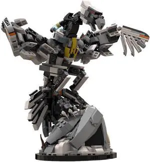 ZITIANYOUBUILD MOC-117996 The Stormbird Sculpture with Display Stand 951 Pieces from Game MOC