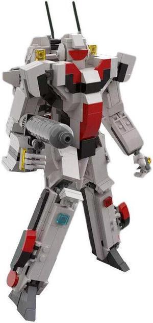 ZITIANYOUBUILD MOC-124574 VF-1 Mech Manned Mecha 484 Pieces from TV Animation Building Toys Set MOC