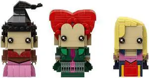 ZITIANYOUBUILD 3-in-1 Girls Models from Film about Halloween 413 Pieces Building Set MOC