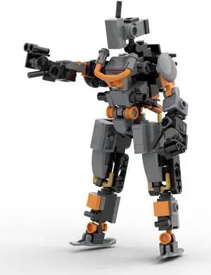 ZITIANYOUBUILD Mini Robot Warrior Building Blocks Toys Set 162 Pieces for Kids MOC