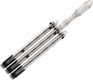 ZITIANYOUBUILD MOC-75766 Partially Reusable Super Heavy-lift Launch Vehicle 664 Pieces MOC