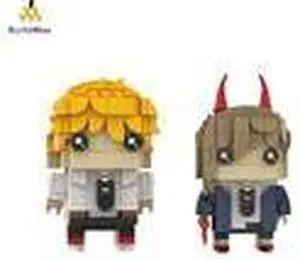 ZITIANYOUBUILD MOC-130304+MOC-130303 2-in-1 Character Model 343 Pieces from Cartoon Building Toys Set MOC