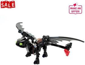 ZITIANYOUBUILD MOC-50197 Toothless Model Building Kit from Movie 174 Pieces Building Toys Set MOC