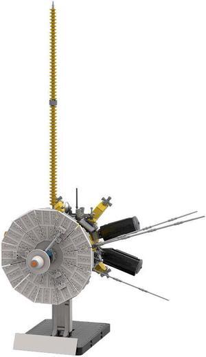 ZITIANYOUBUILD MOC-68234 NASA Saturn Detector Cassini Huygens Space Probe Model with Base 1:12 Scale 2096 Pieces MOC-68234