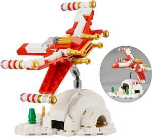 ZITIANYOUBUILD MOC-40692 Christmas Fighter Microscale Model Building Toys Set 207 Pieces MOC