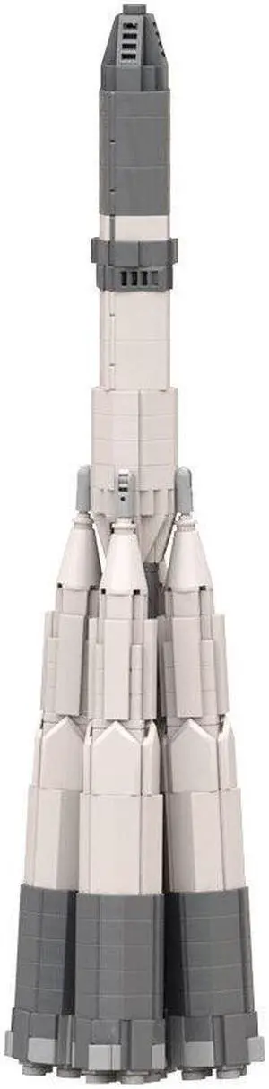 ZITIANYOUBUILD MOC-104017 MOC-104017 The World's First Space Rocket Family  Vostok Model 709 Pieces 100% Compatible with LEGO Brand New and High Quality