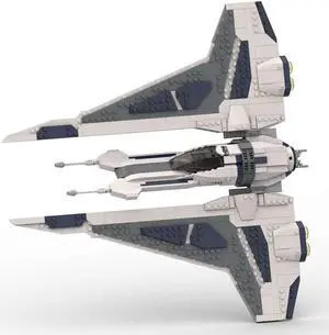 ZITIANYOUBUILD MOC-143184 The Kom'rk-class Fighter/ Transport Ship 888 Pieces Building Toys Set MOC