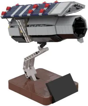 ZITIANYOUBUILD Spitzer Infrared Space Telescope Model 627 Pieces Building Toys Set MOC