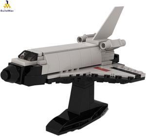 ZITIANYOUBUILD Buran Spaceplane with Stand 1:220 Scale 168 Pieces Building Toys Set MOC